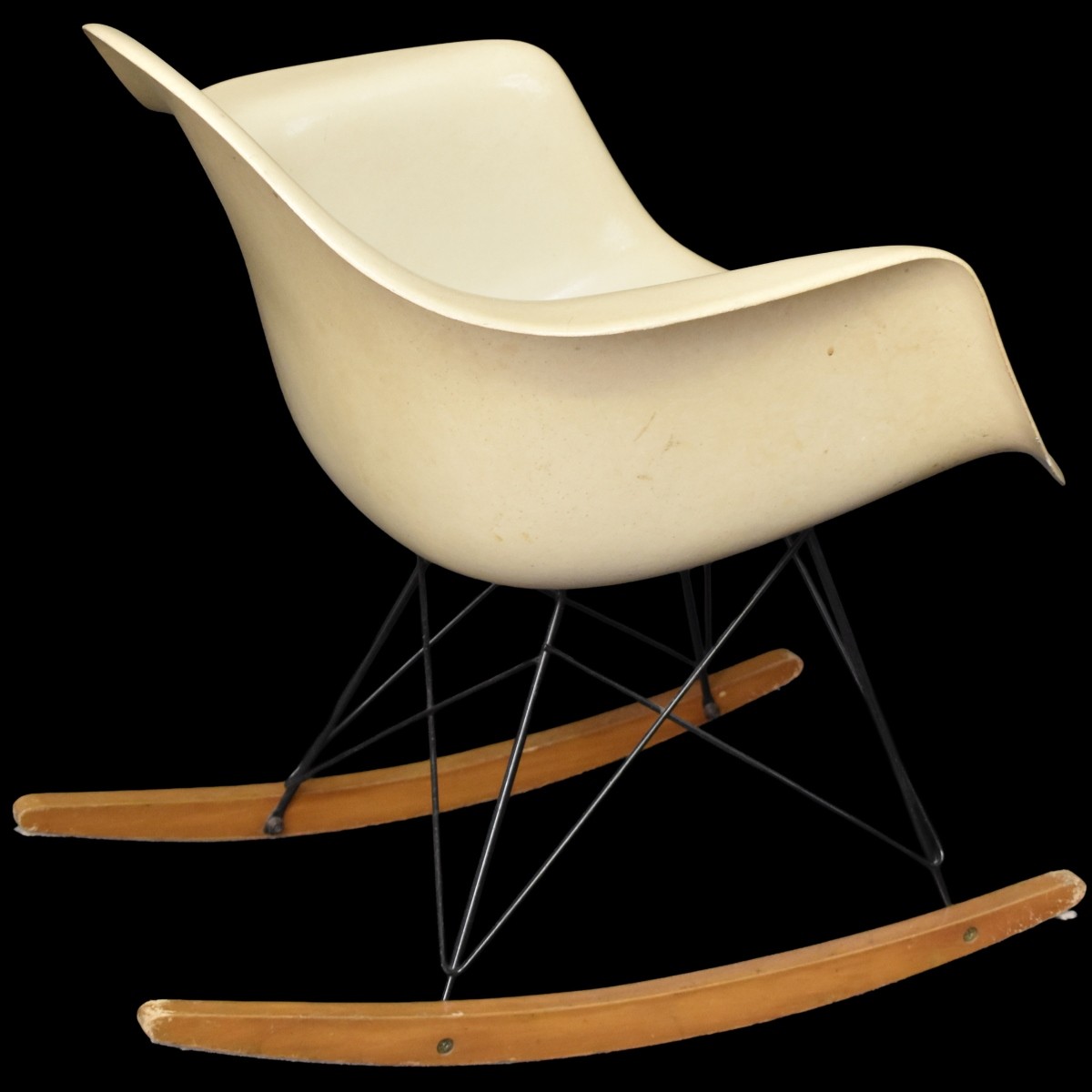 Charles and Ray Eames Fiberglass Rocker