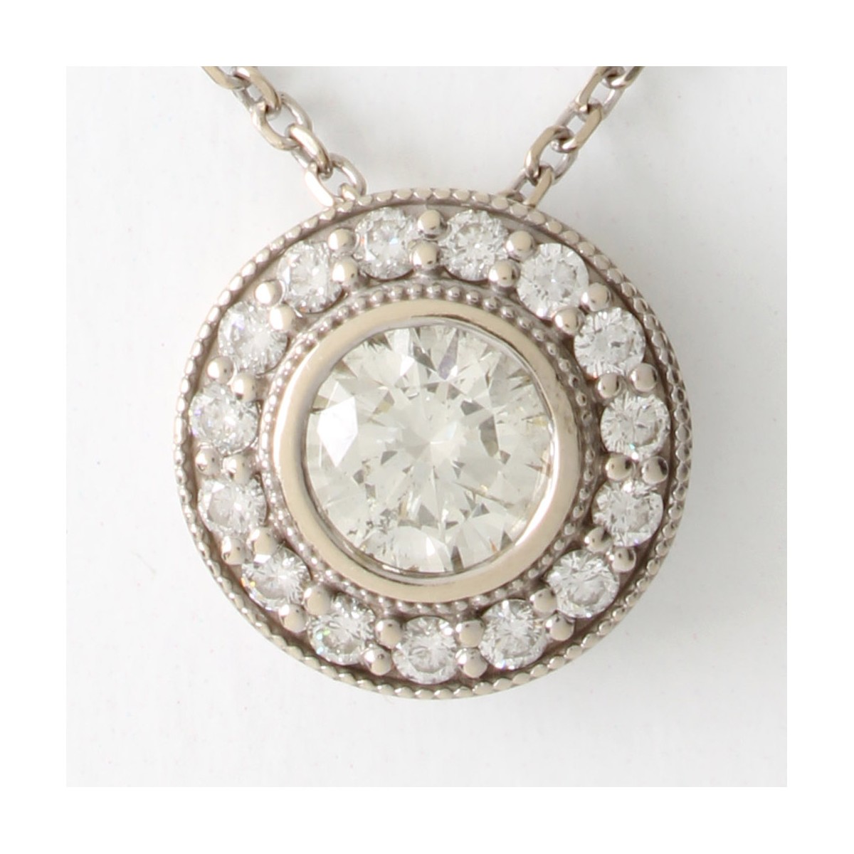 Diamond and 14K Necklace