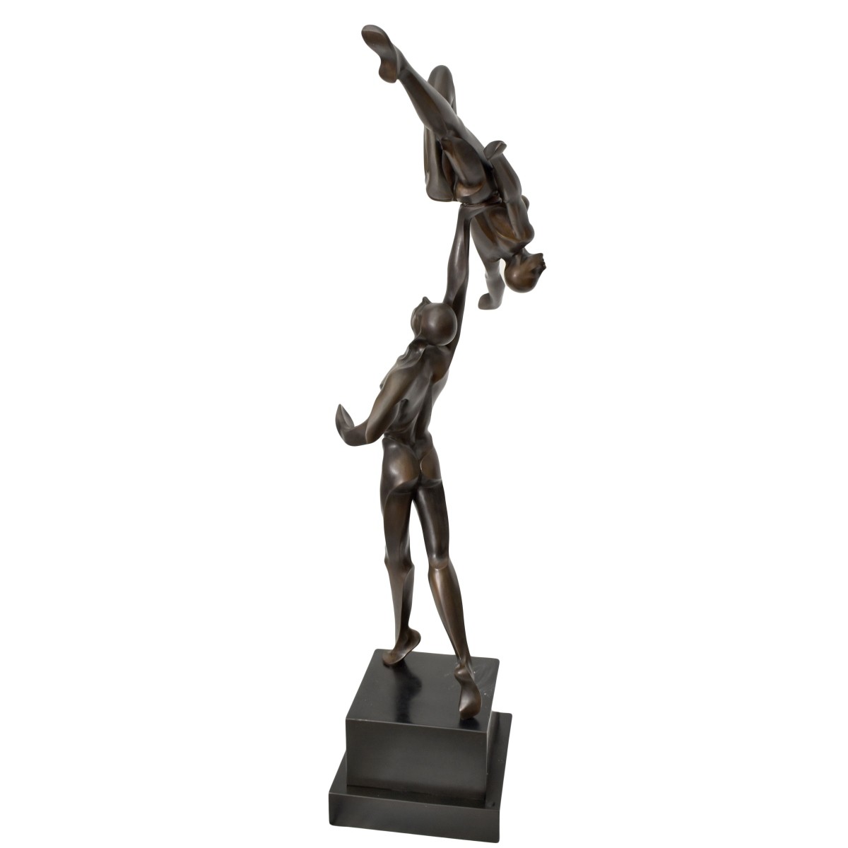 Ben Avivi Zion Abstract Bronze Sculpture