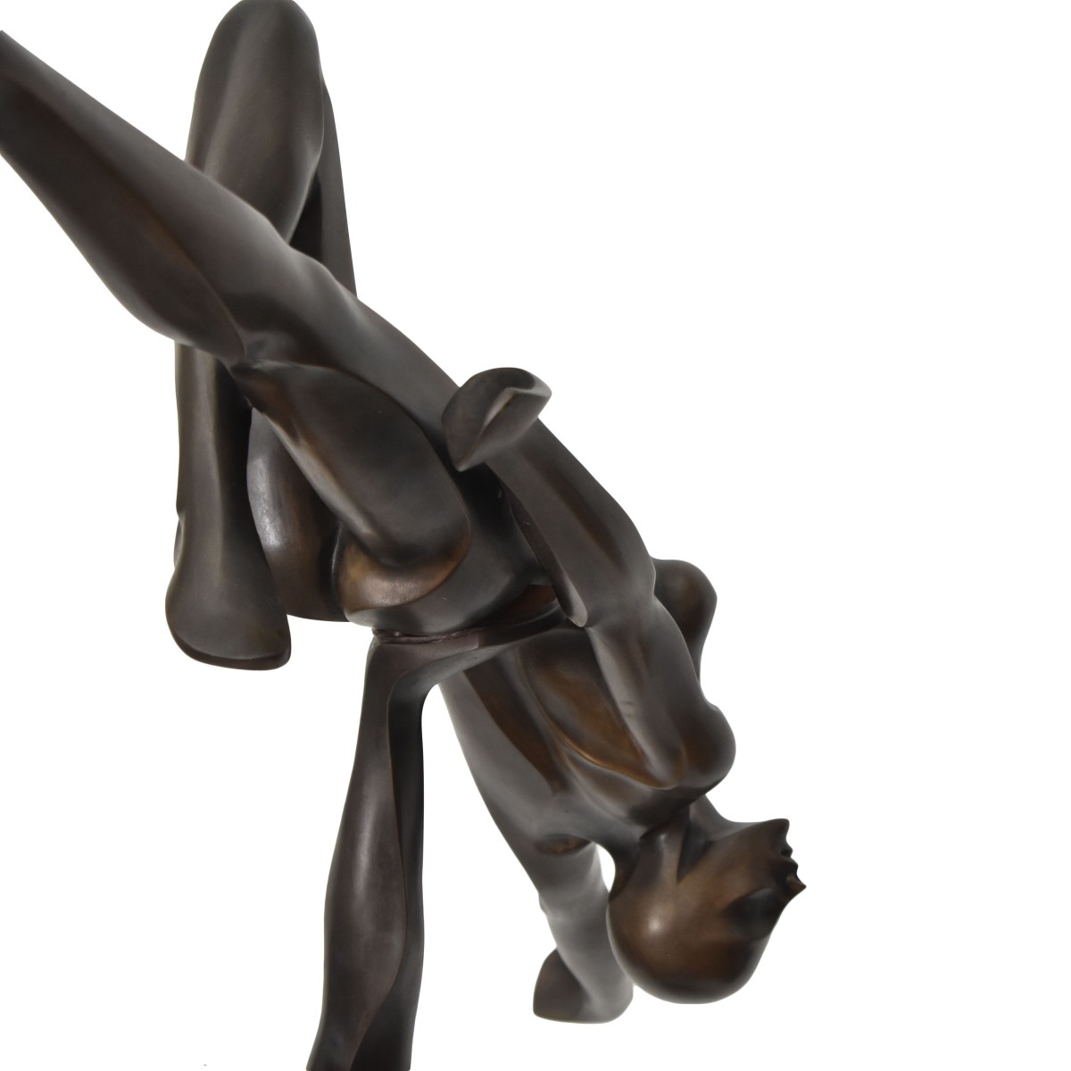 Ben Avivi Zion Abstract Bronze Sculpture