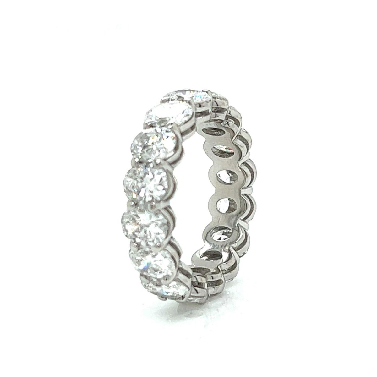 Diamond and Platinum Ring
