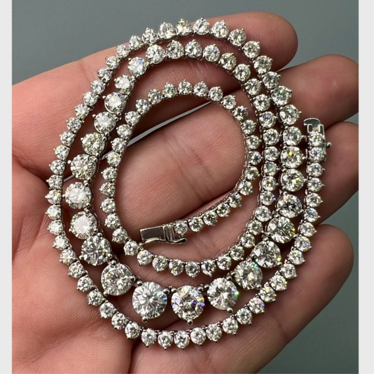 Diamond and 14K Necklace