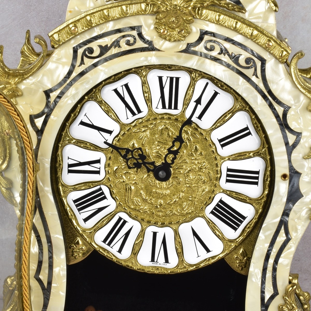 Modern Louis XIV Style French Clock