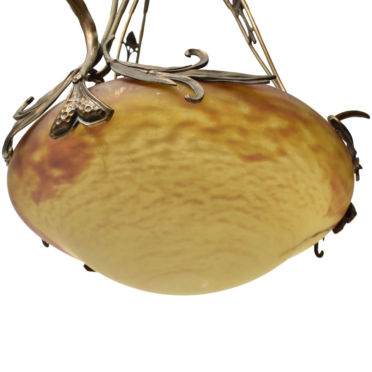 Daum Nancy French Art Nouveau Chandelier