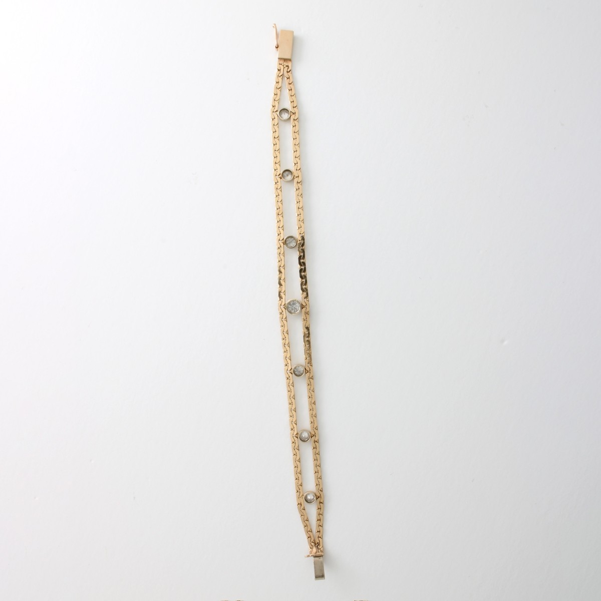 Diamond and 14K Bracelet