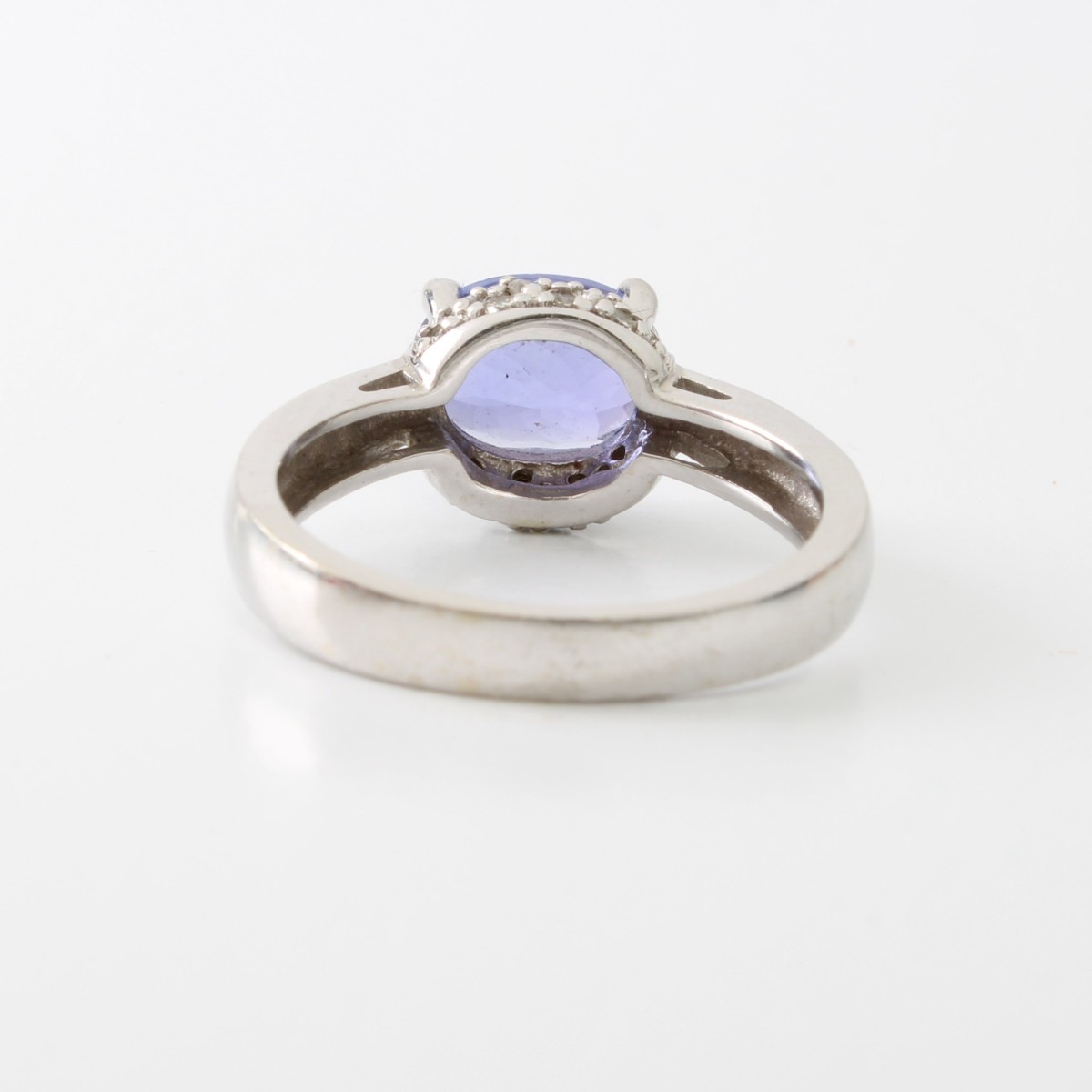 Tanzanite, Diamond and 14K Ring