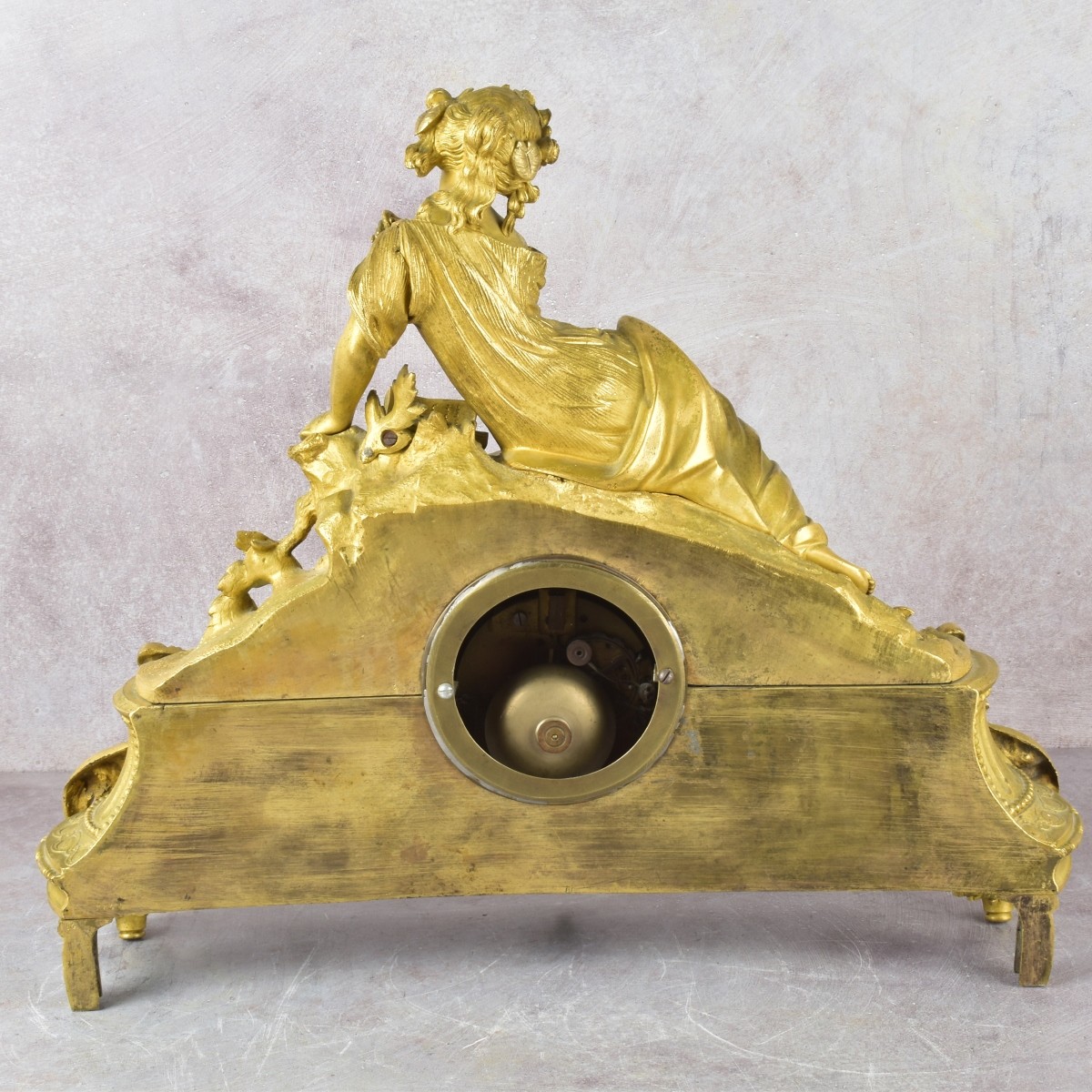 French Neo-classical Sevres Style Clock