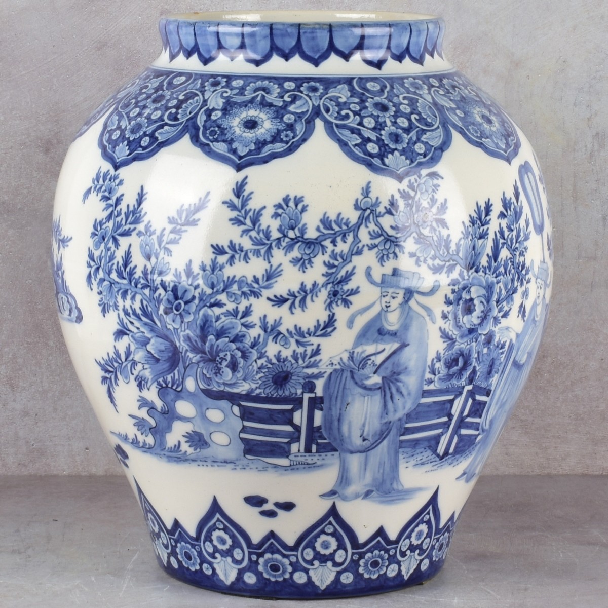 Antique Boch and Brothers Vase