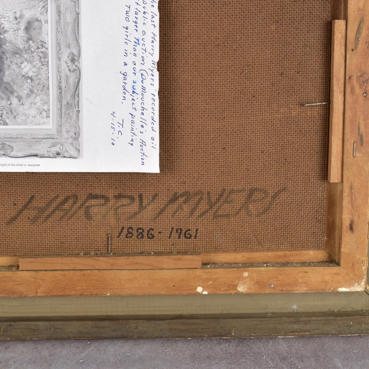 Harry Myers, American (1910-1968)