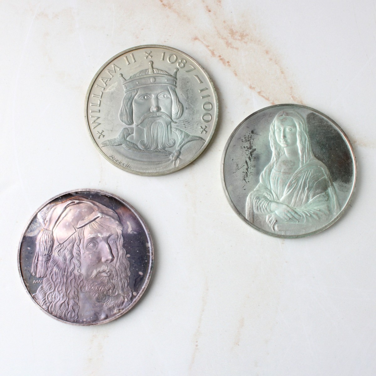 Silver Commemorative Tokens