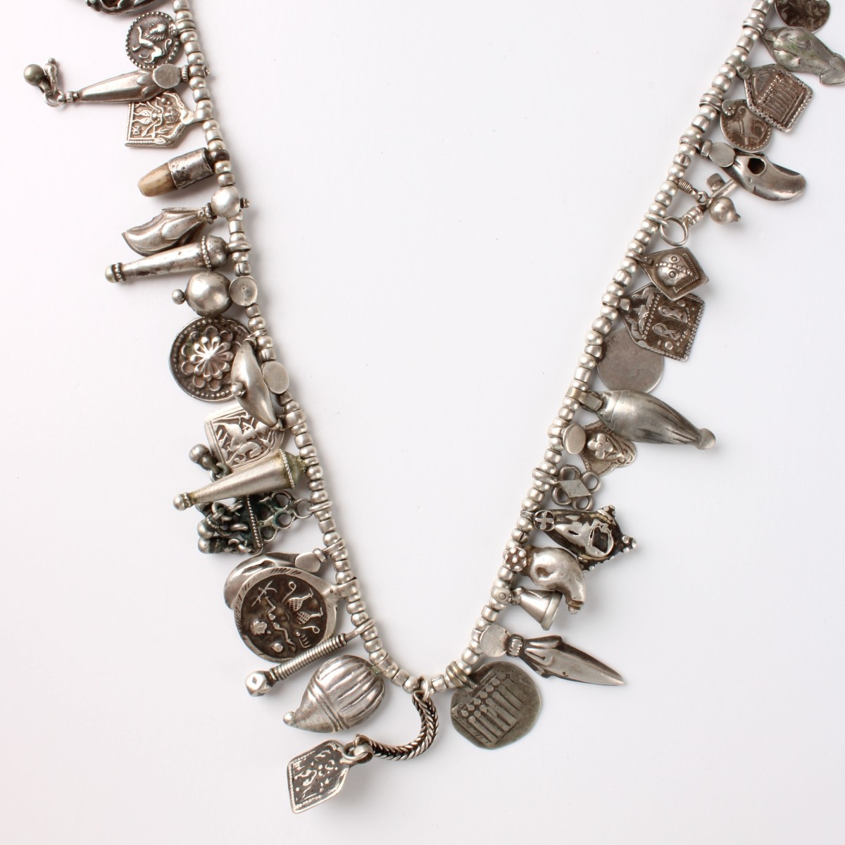 Silver Charm Necklace