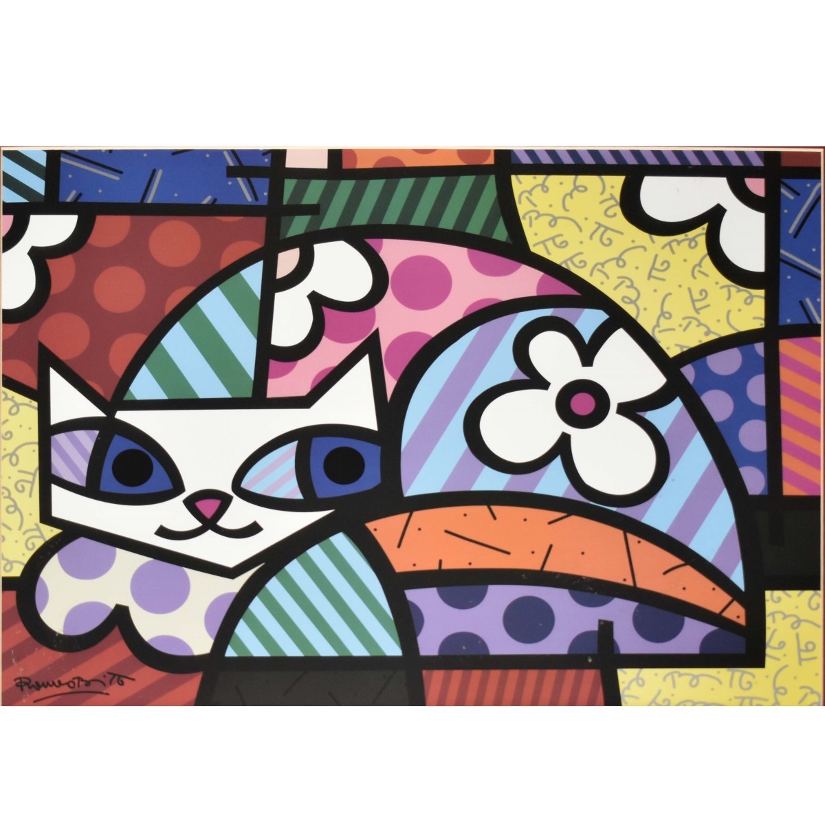 Romero Britto, Brazilian / American (b. 1963)
