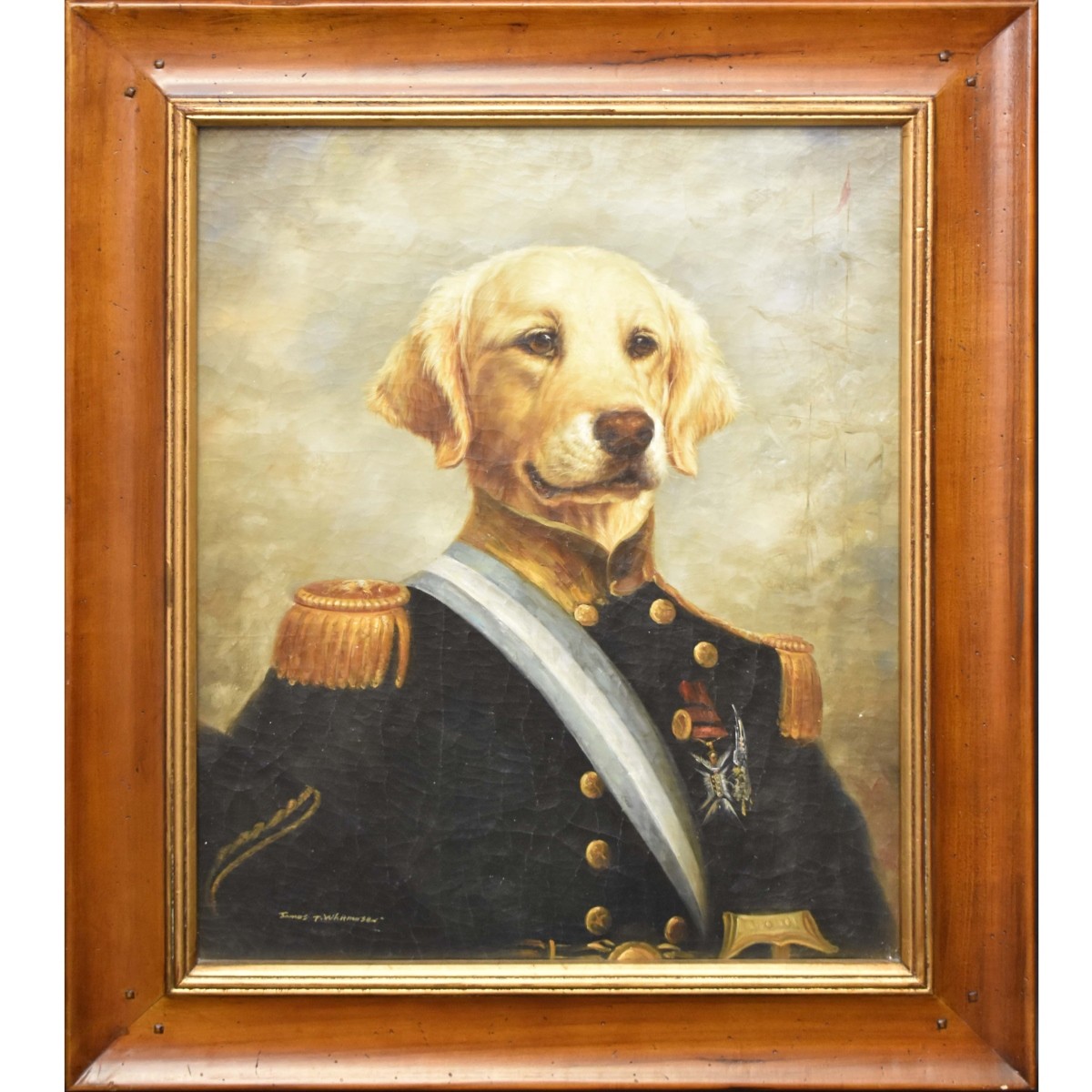 James T. Whitmorse Oil on Canvas