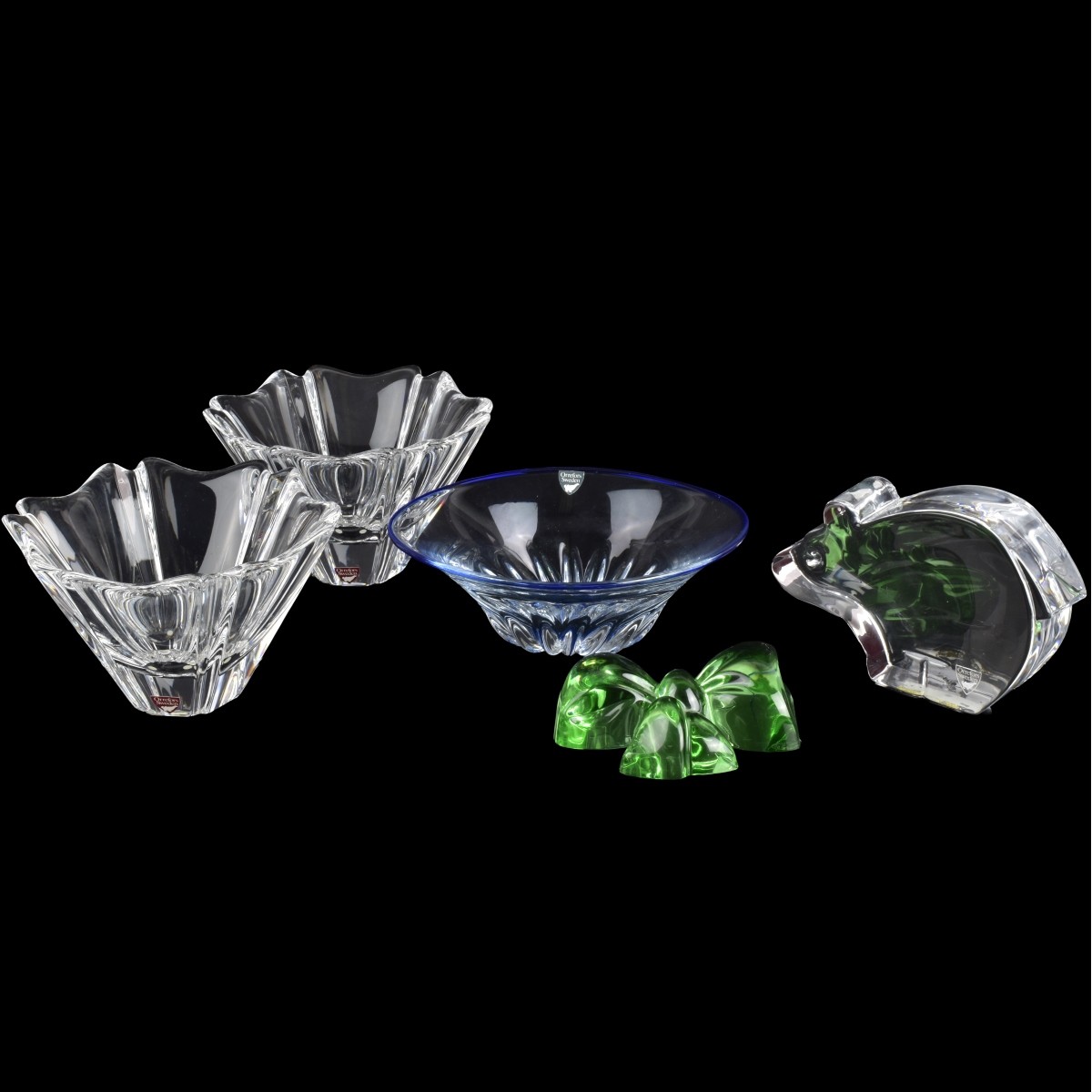 Orrefors, Baccarat Crystal