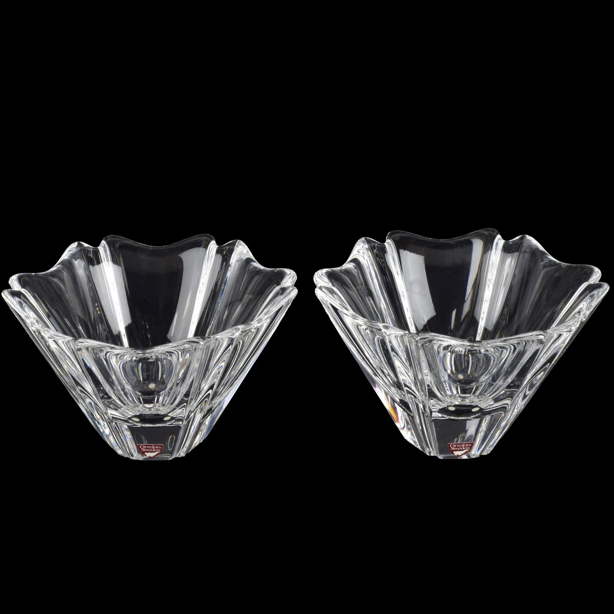 Orrefors, Baccarat Crystal