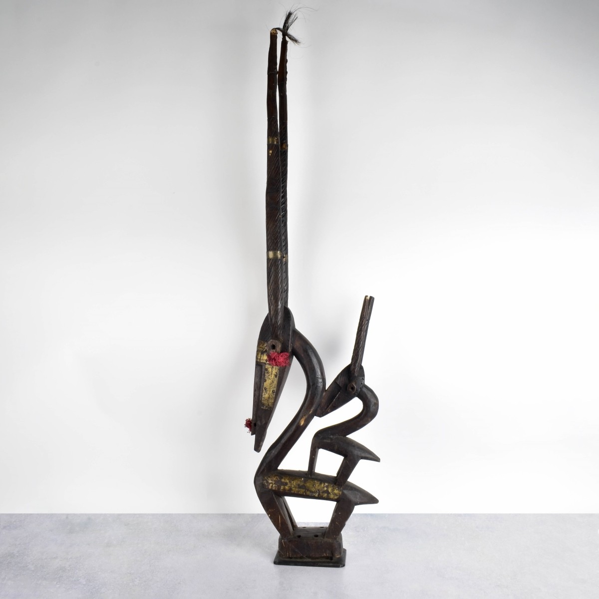 Carved African Wood Headdress