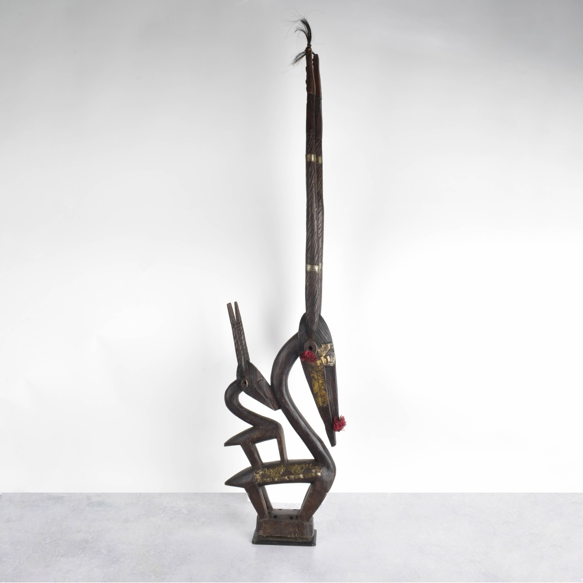 Carved African Wood Headdress