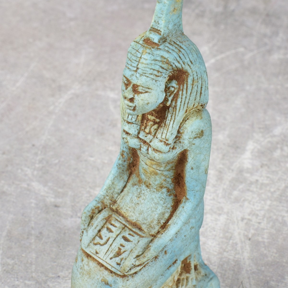 Egyptian Stone and Faience God Sculptures