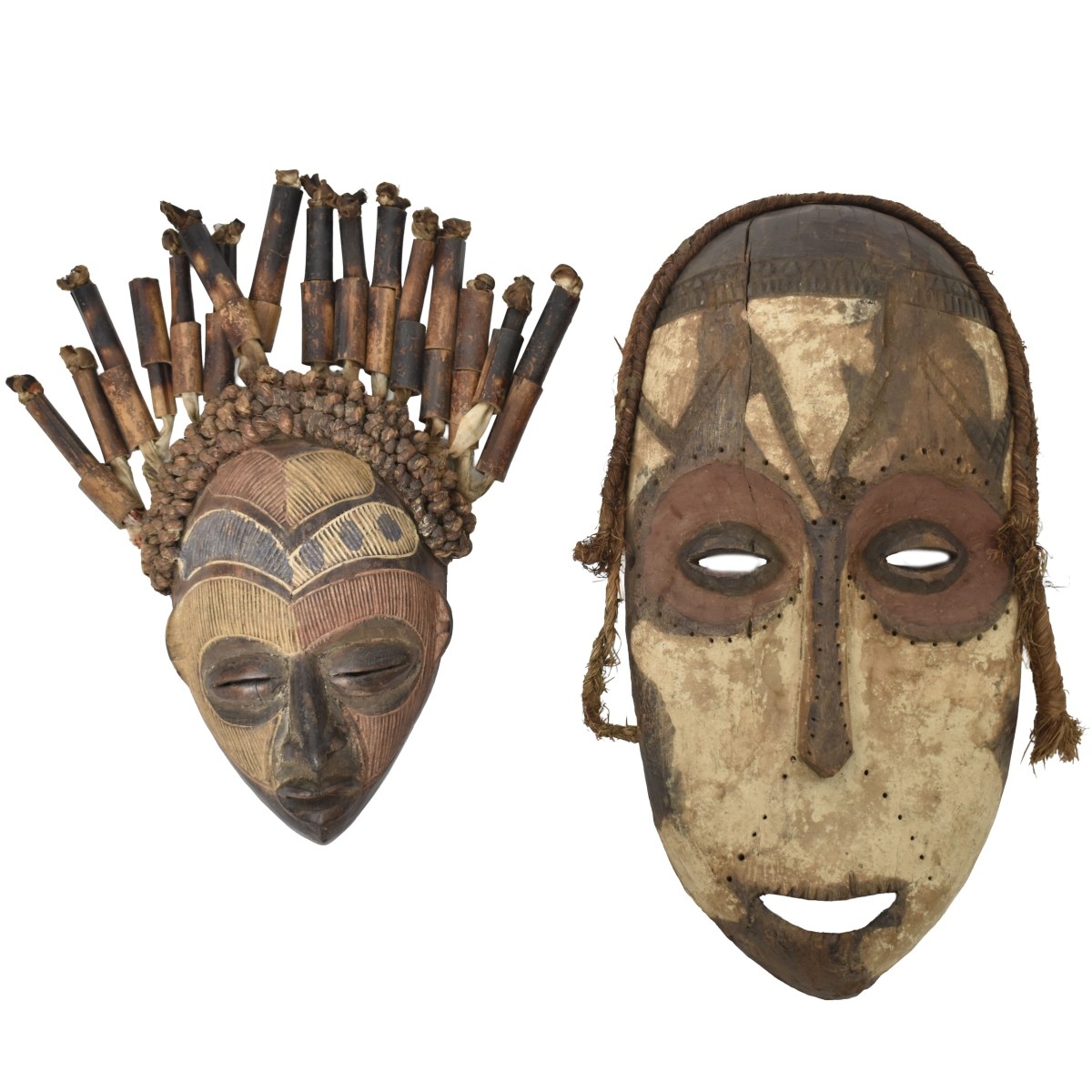 Vintage African Tribal Carvings