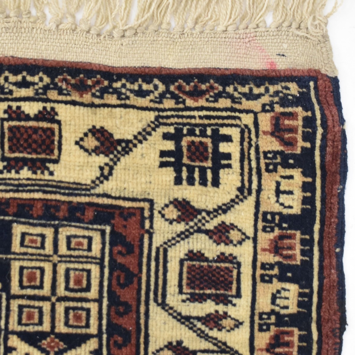 Persian Baluchi Wool Rug.