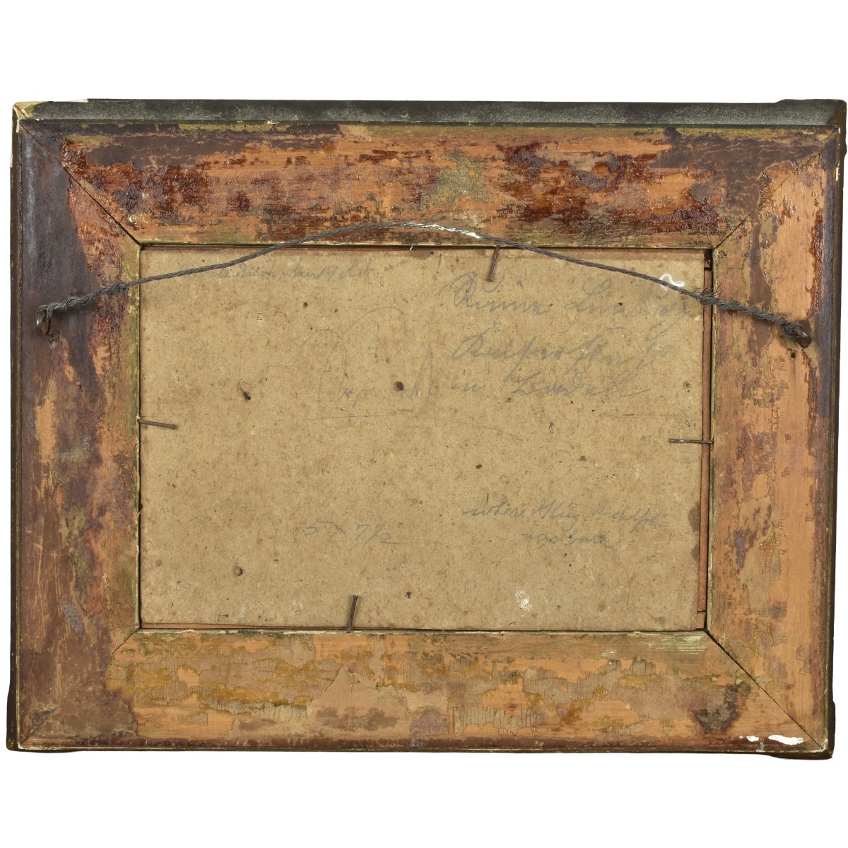 Antique English Oil Painting of a Landscape