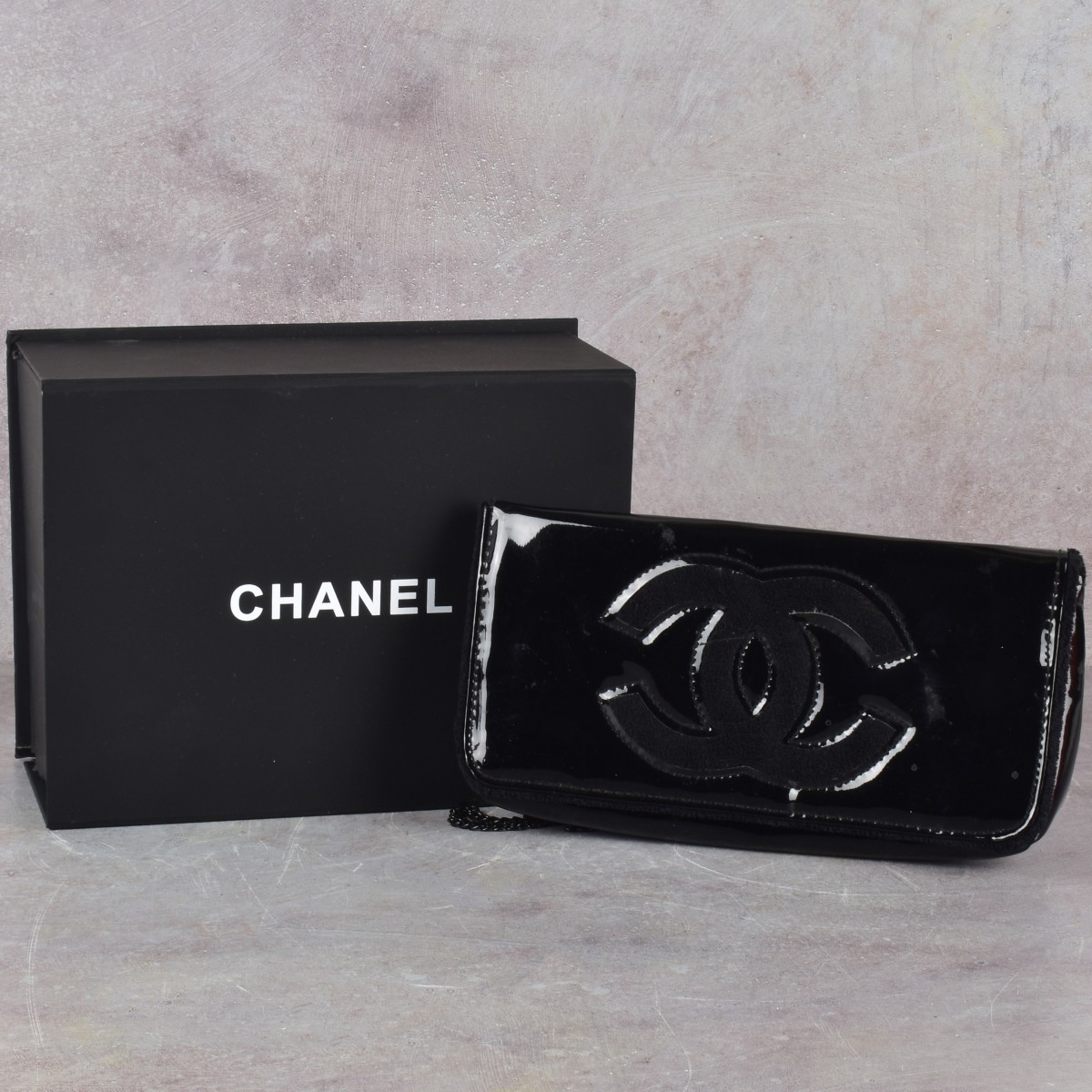 Replica Chanel Black Vinyl Bag