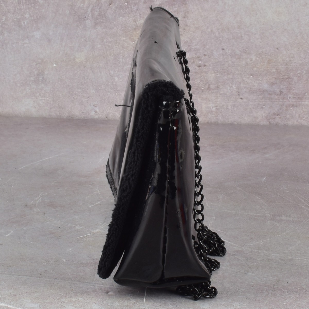 Replica Chanel Black Vinyl Bag