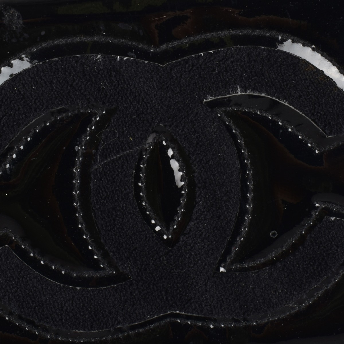 Replica Chanel Black Vinyl Bag