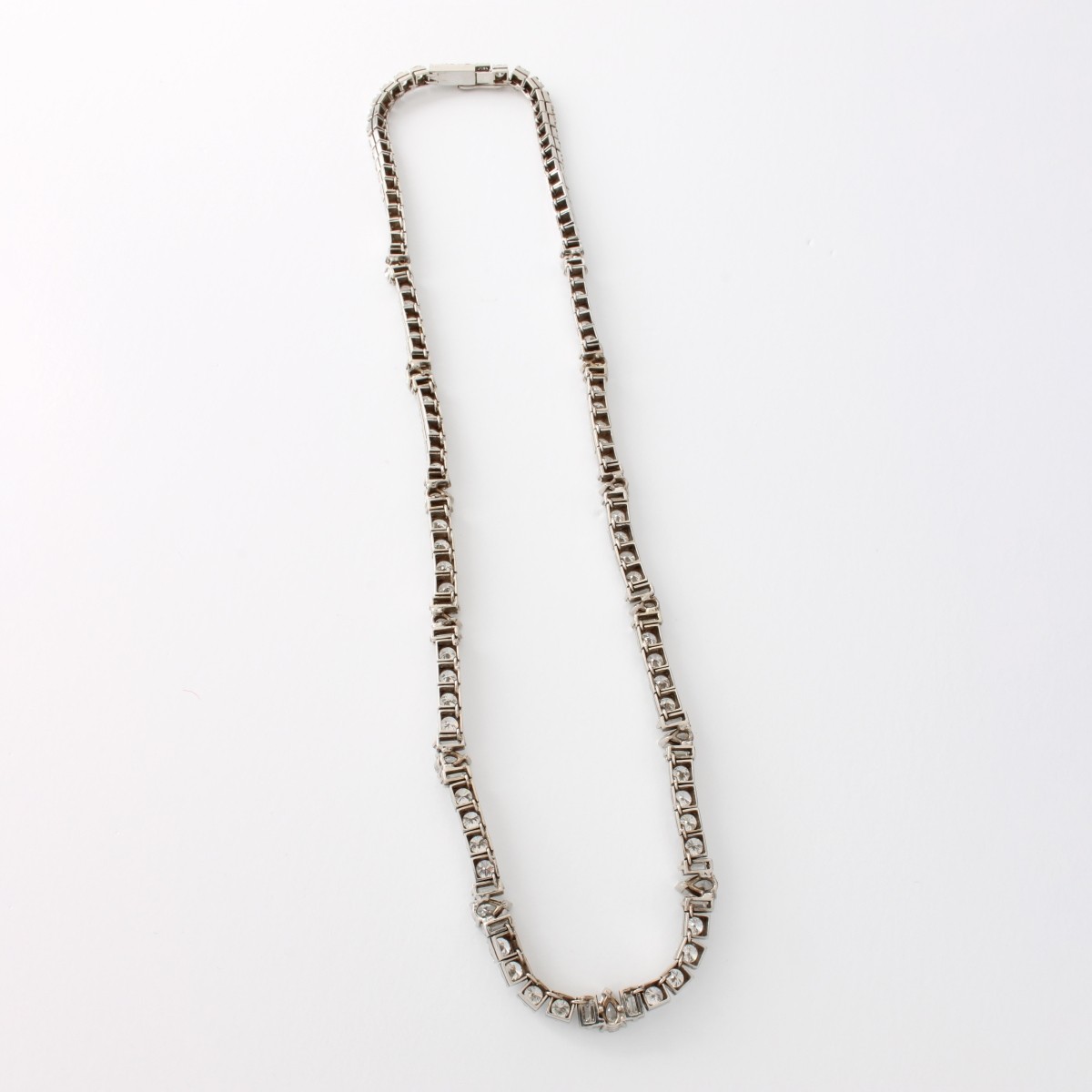 Diamond and Platinum Necklace