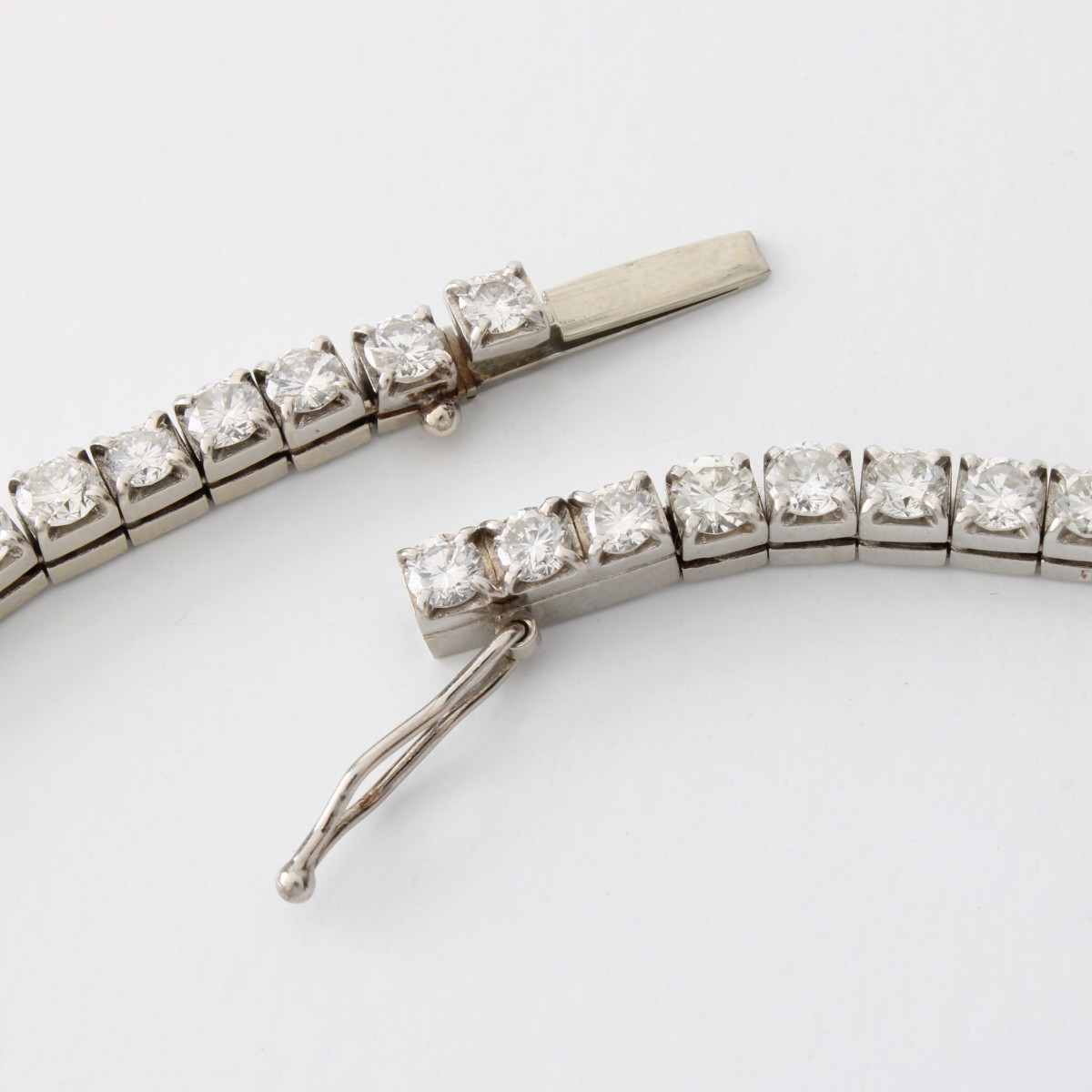 Diamond and Platinum Necklace