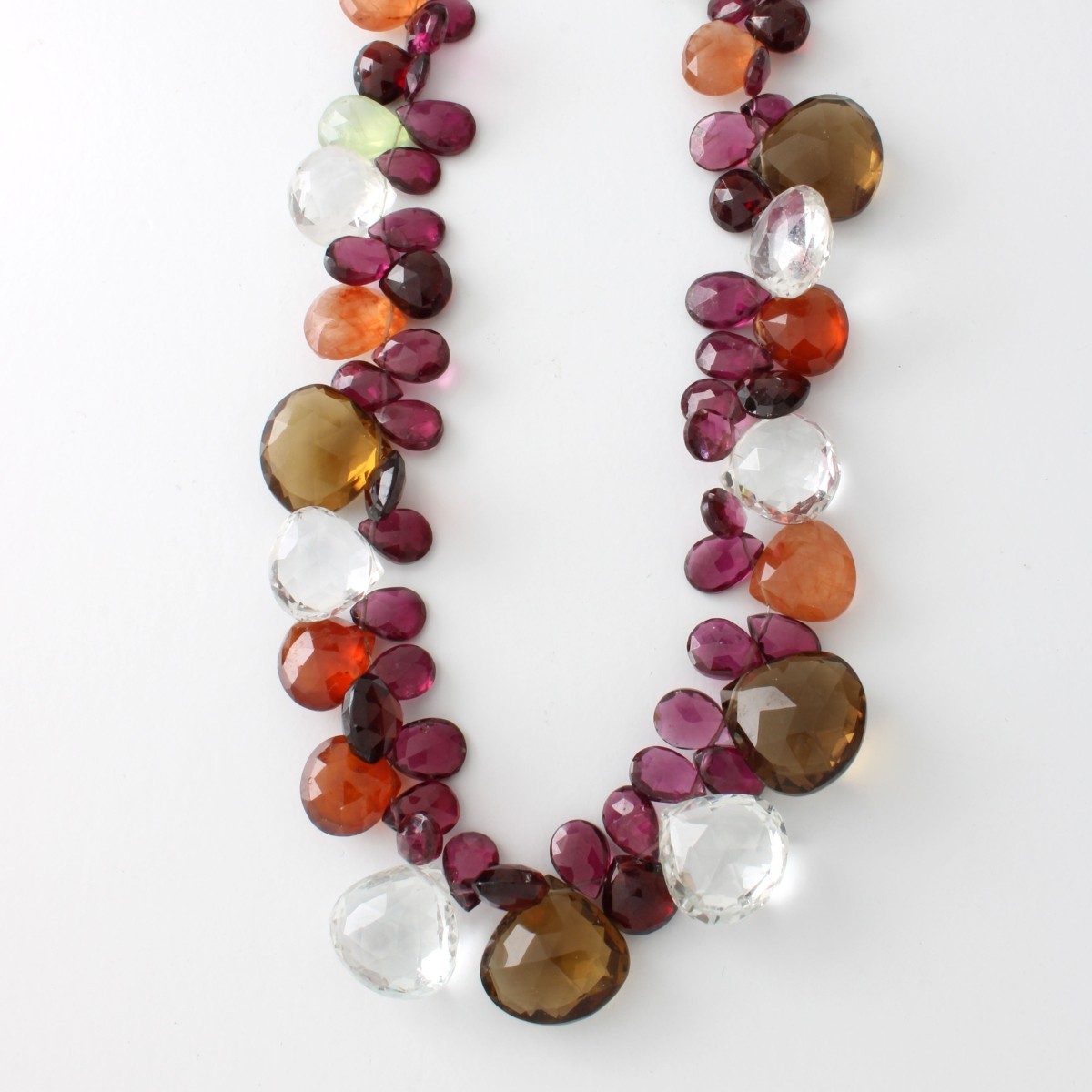 Gemstone and 18K Necklace