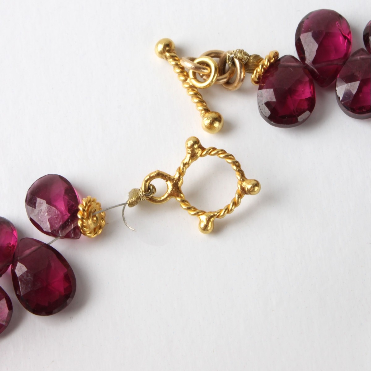 Gemstone and 18K Necklace