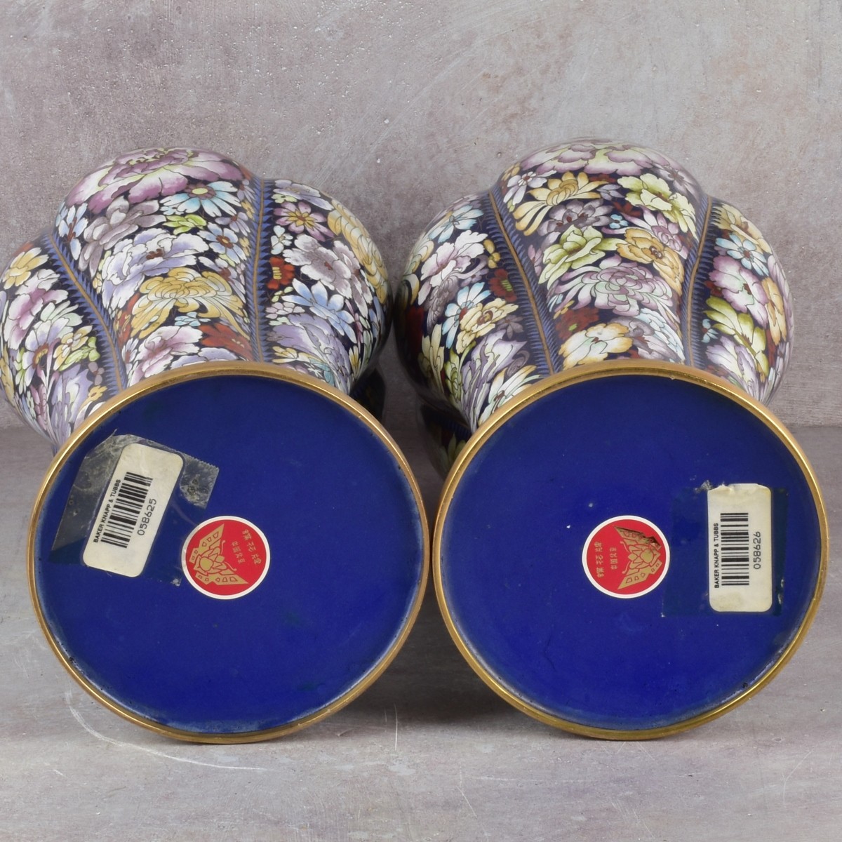 Chinese Cloisonne Vases