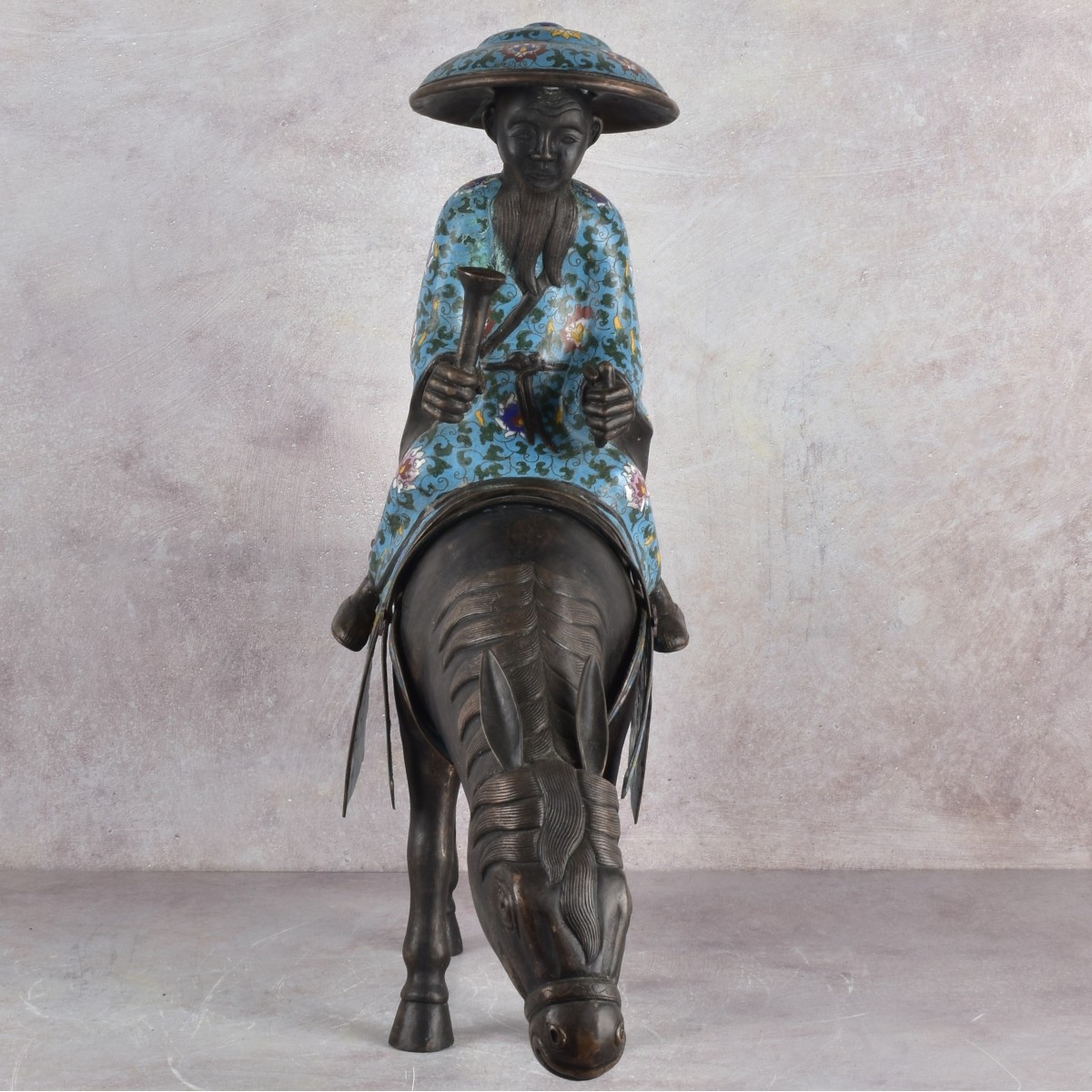 Vintage Chinese Sculpture of Su Shi