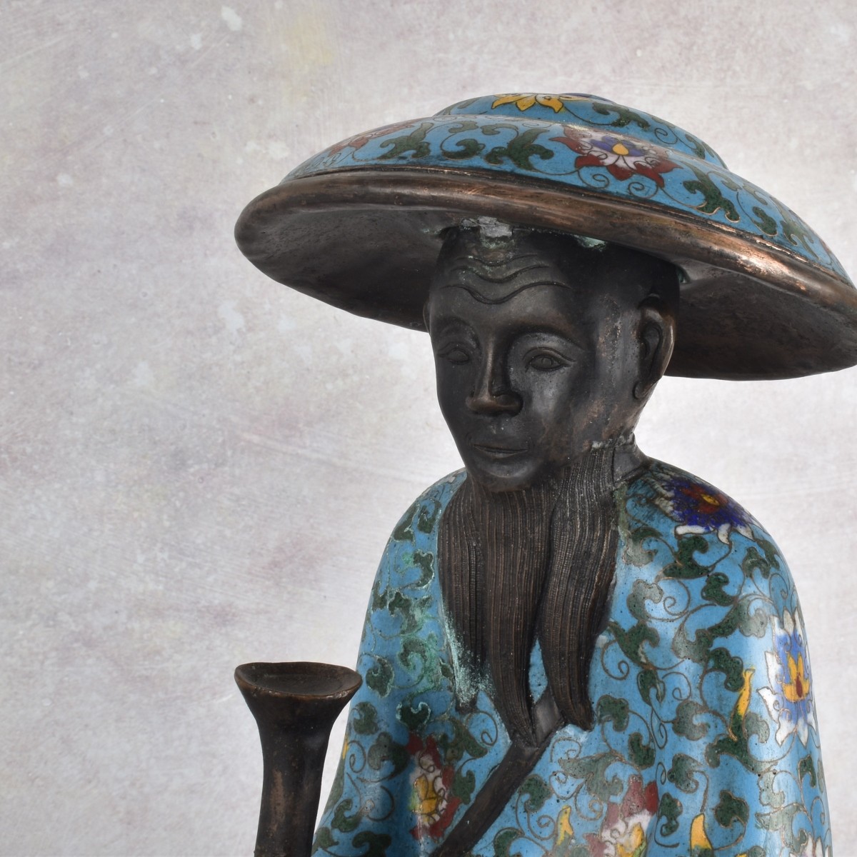 Vintage Chinese Sculpture of Su Shi