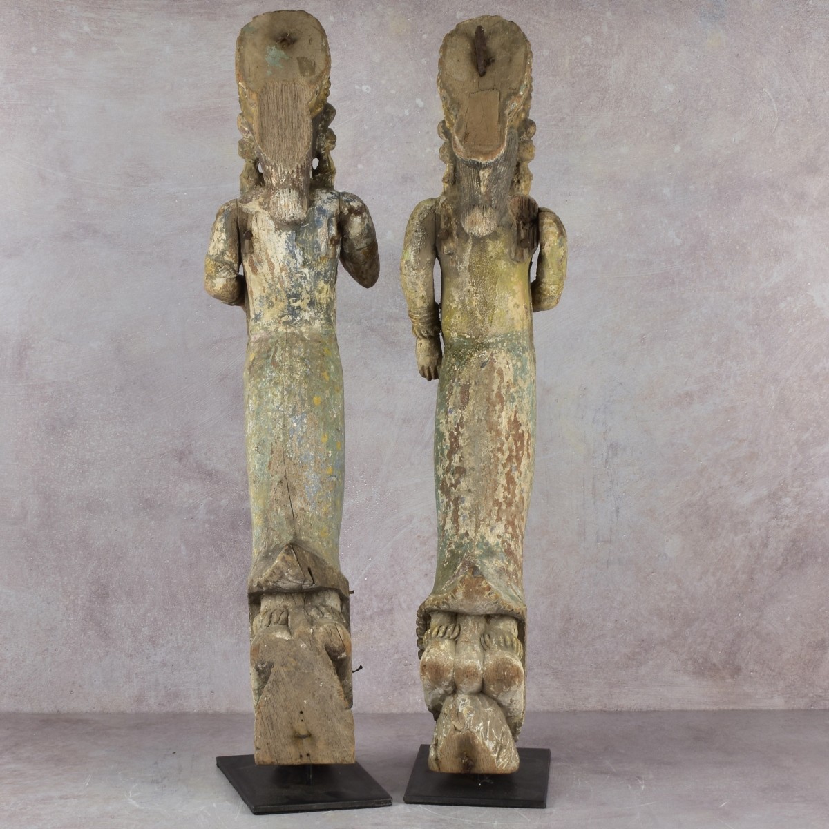 Antique Carved Asian Buddha's