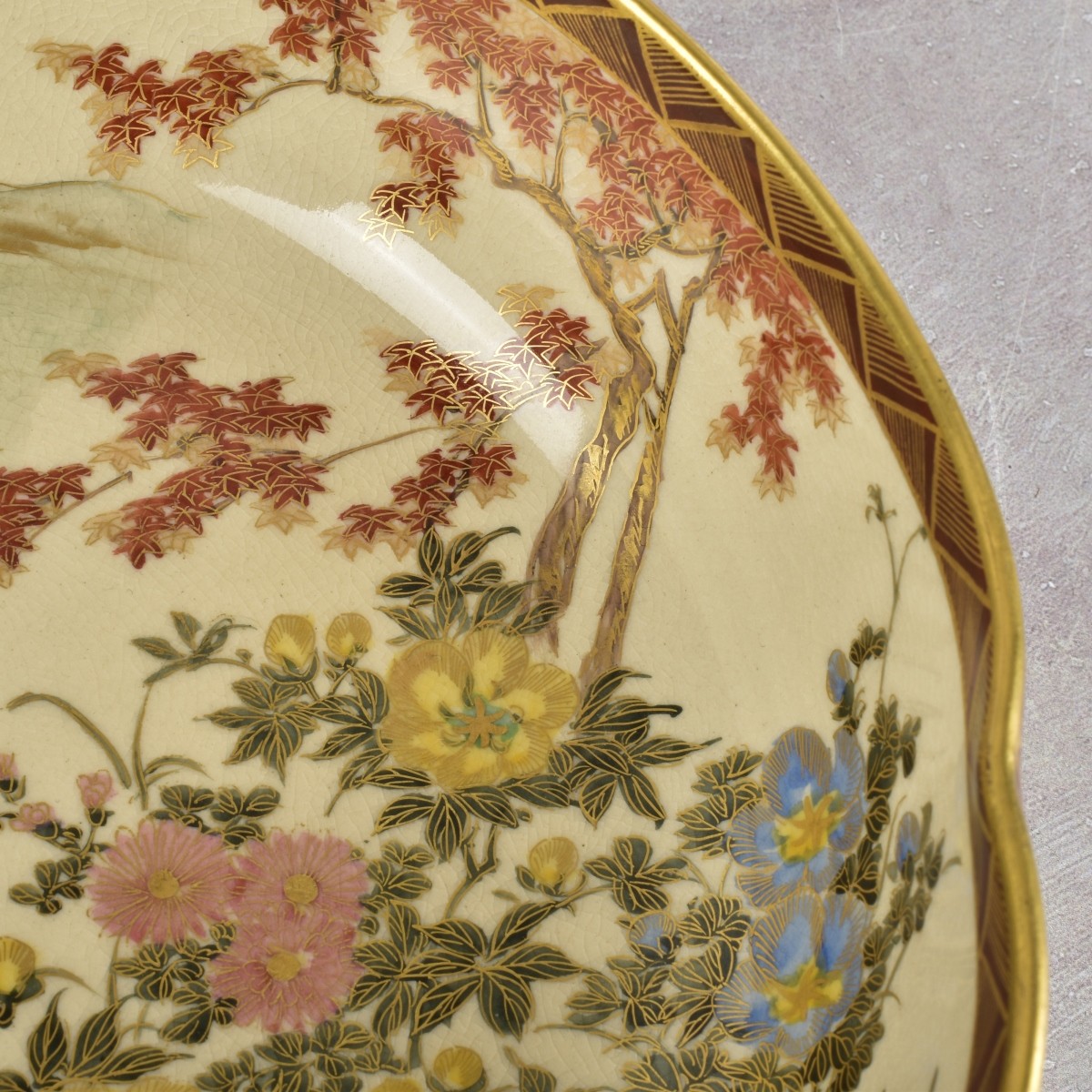 Vintage Japanese Satsuma Bowl