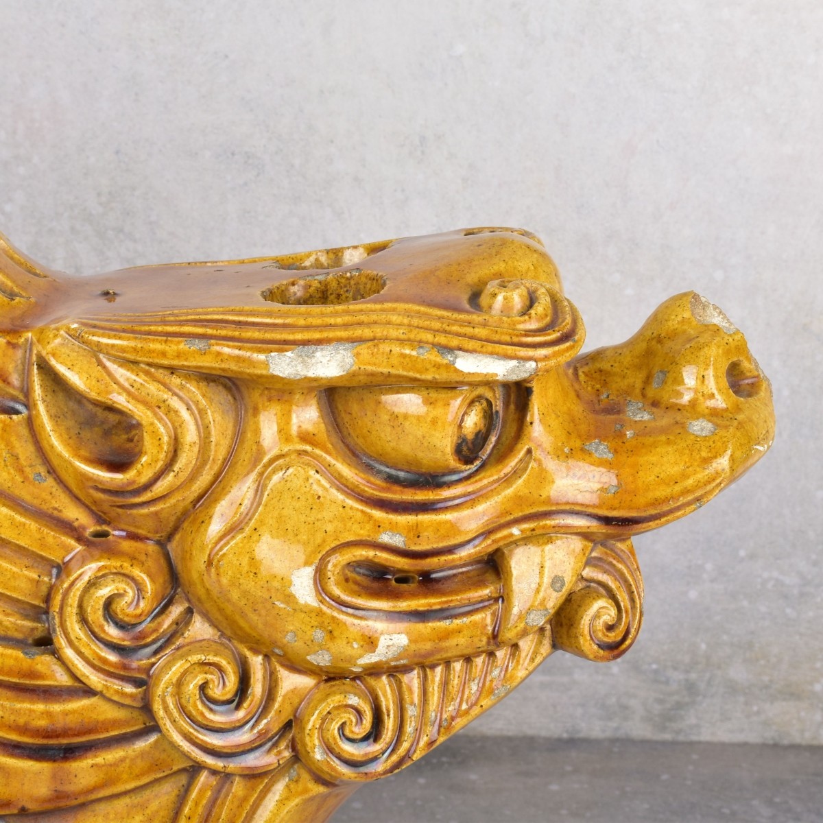 Chinese Dragon Roof Tile