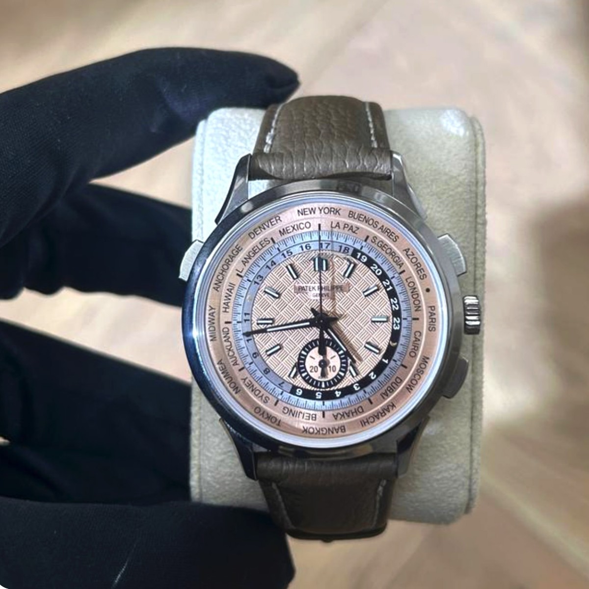 Patek Philippe World Time Chronograph
