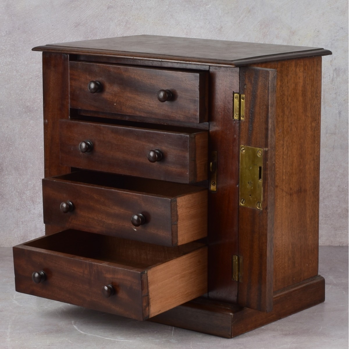 Vintage Miniature English Chest