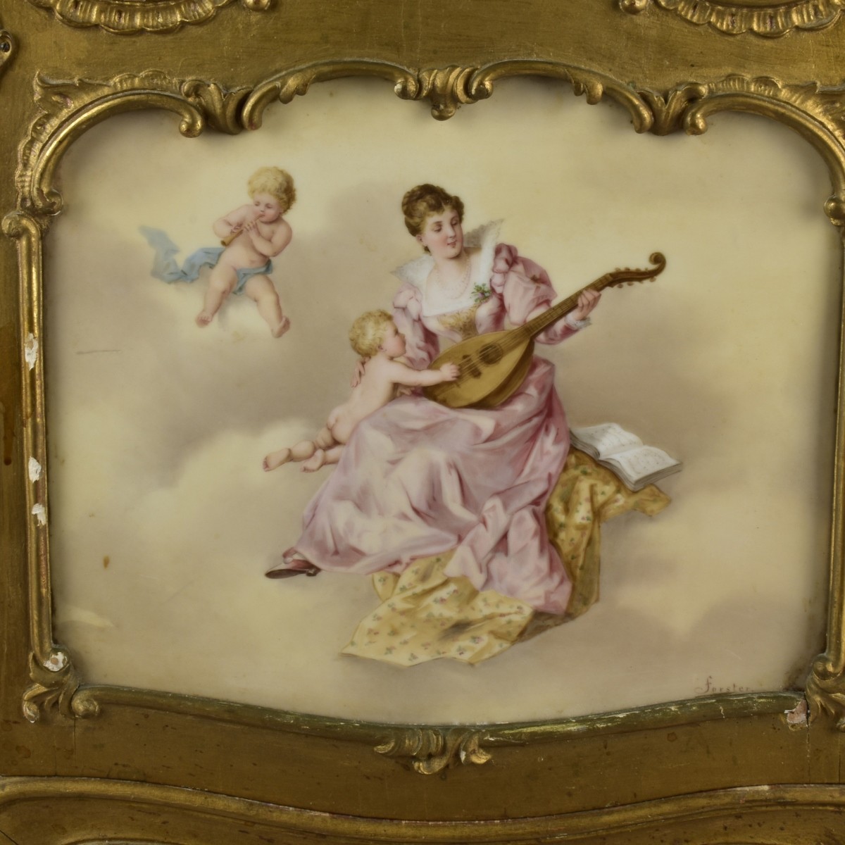 Louis XV style Jewelry Cabinet