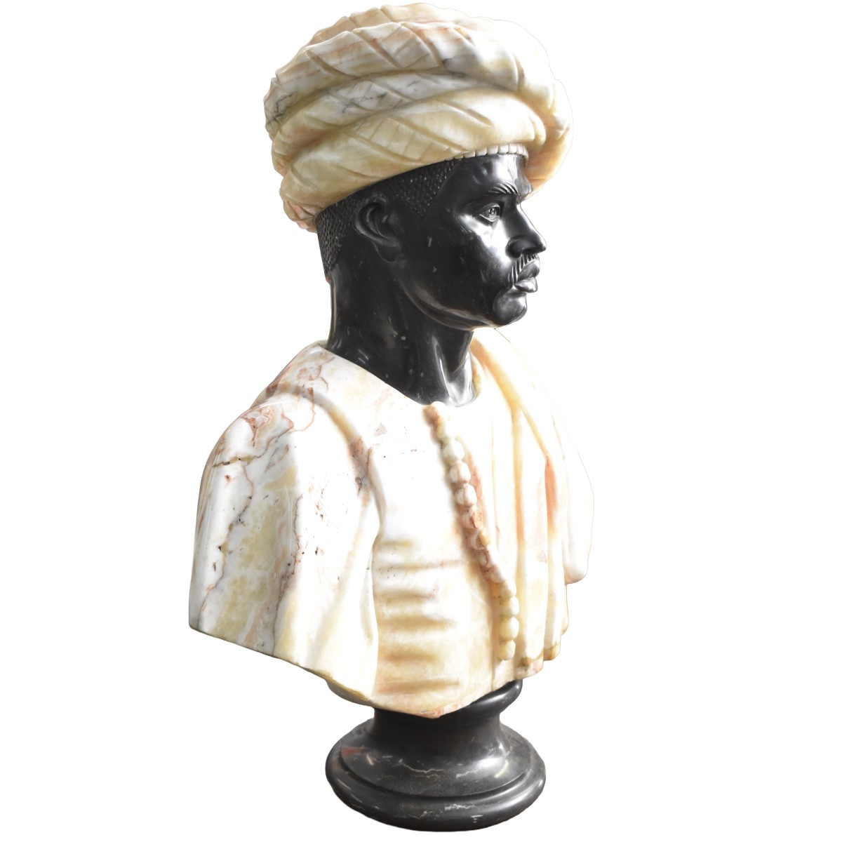 Sculptured Bust of a Moor