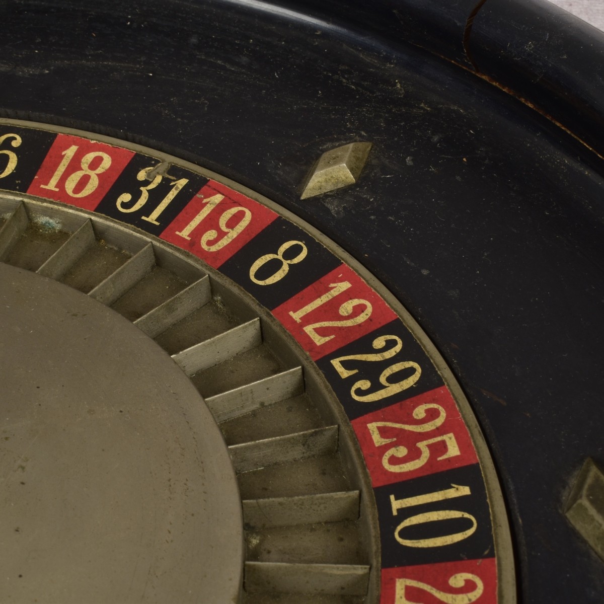 Vintage French Roulette Wheel