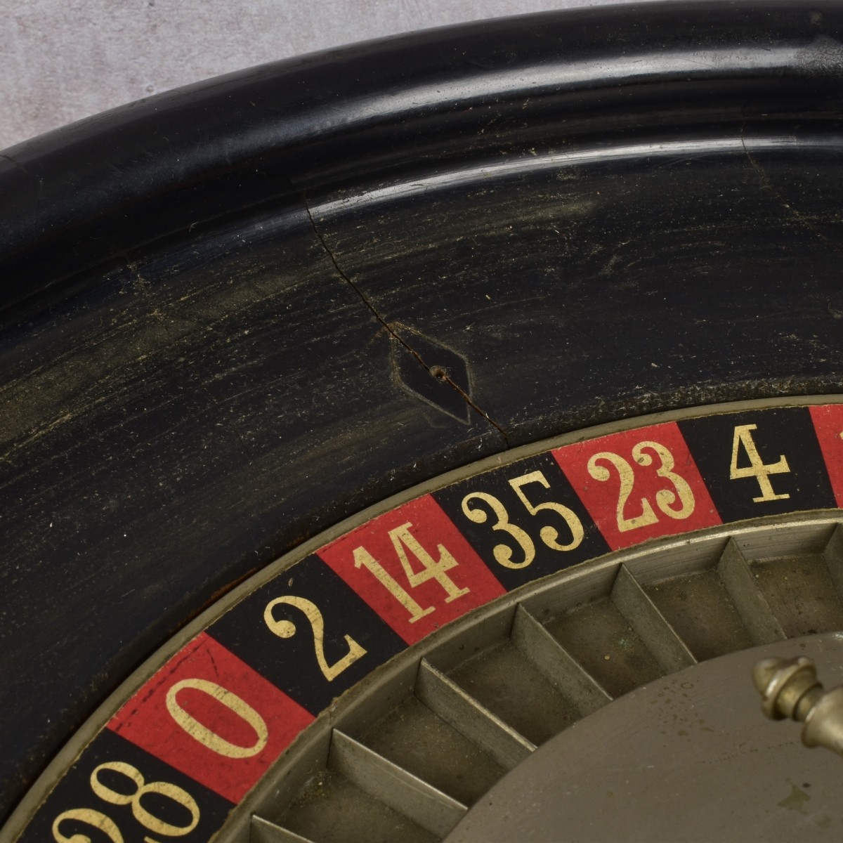 Vintage French Roulette Wheel