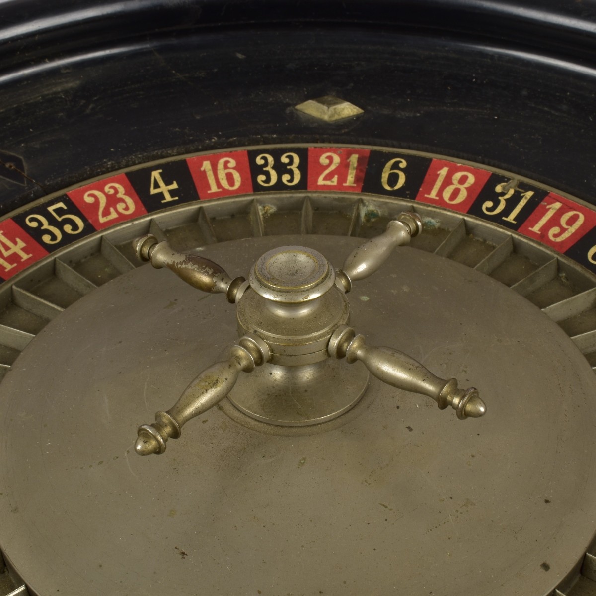 Vintage French Roulette Wheel