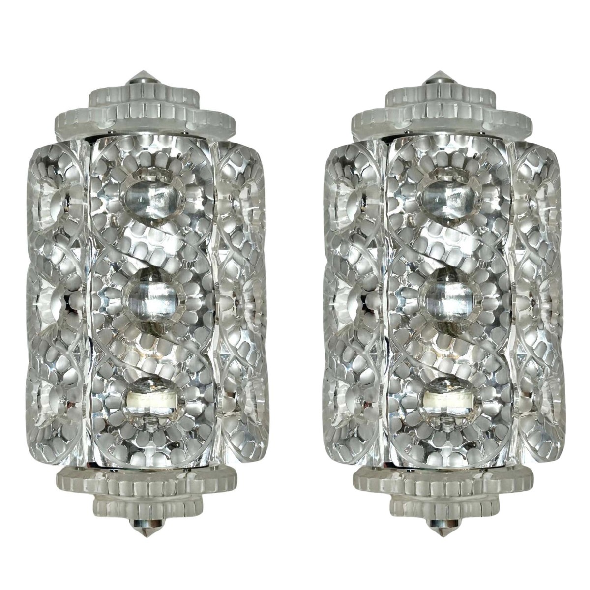 Lalique Seville Wall Sconces