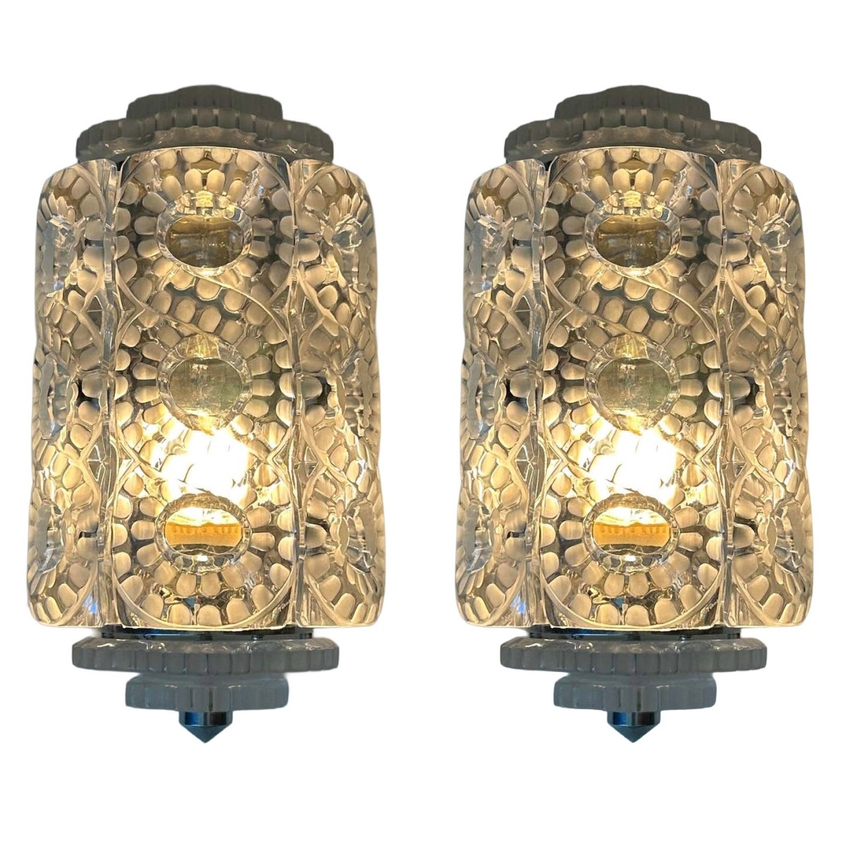 Lalique Seville Wall Sconces