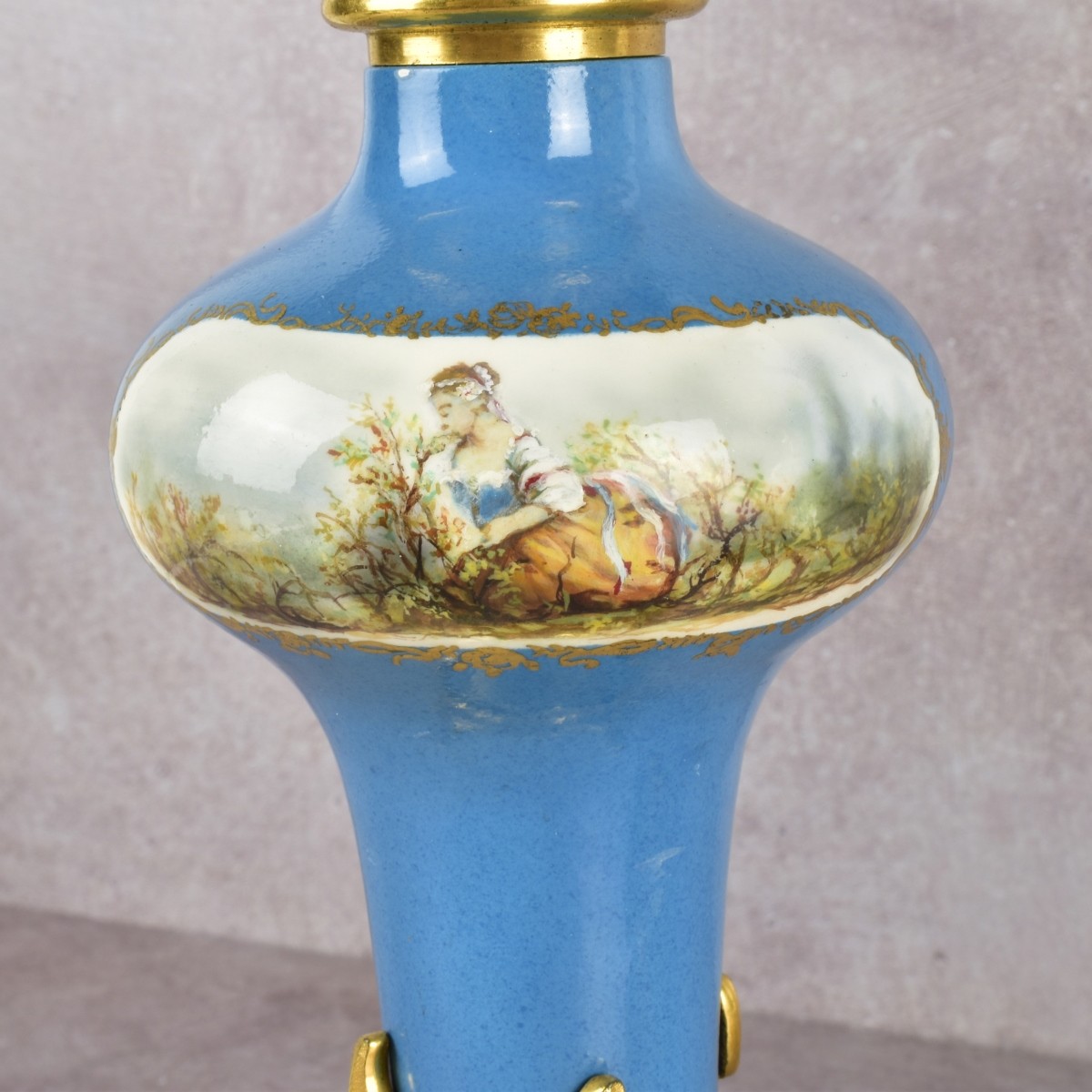 Sevres Style Candelabra