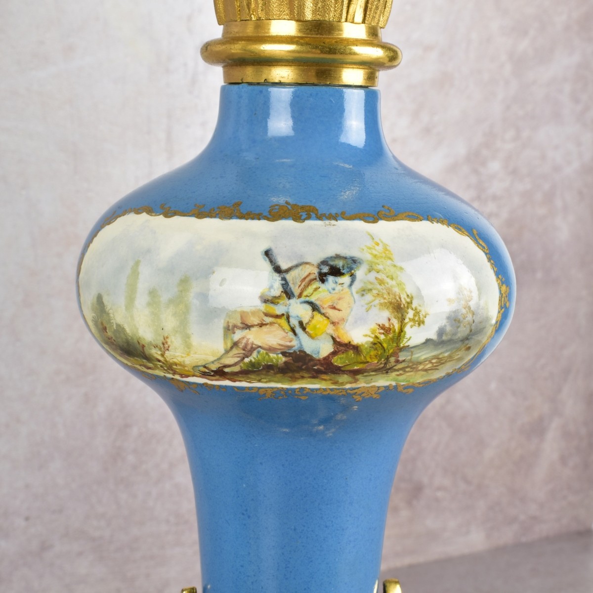 Sevres Style Candelabra