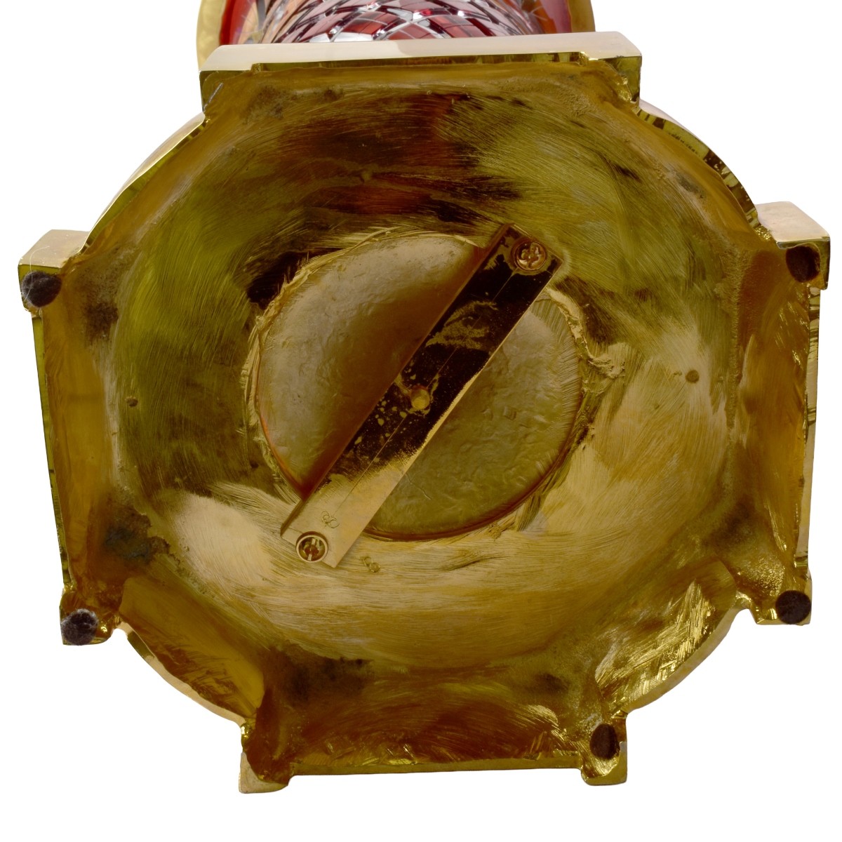 Large Czech Bohemian Vases